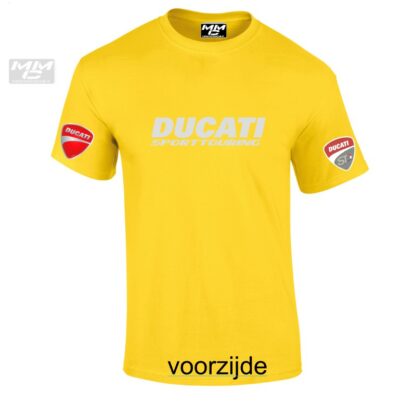 ST-Ducati T-shirt Geel