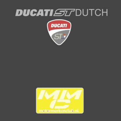 ST-Ducati T-shirt Donkergrijs