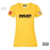 ST-Ducati T-shirt Geel Lady-fit