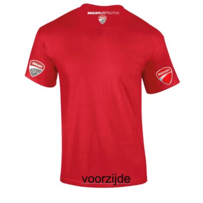 ST-Ducati T-shirt Rood