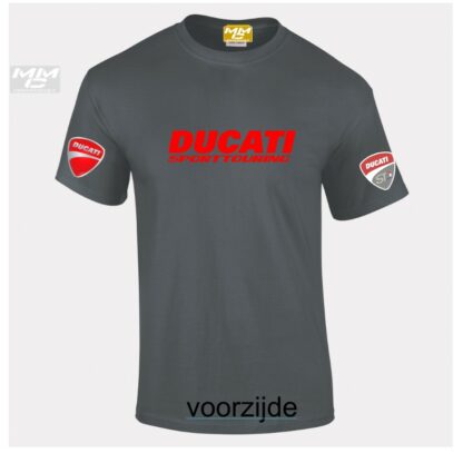 ST-Ducati T-shirt Donkergrijs
