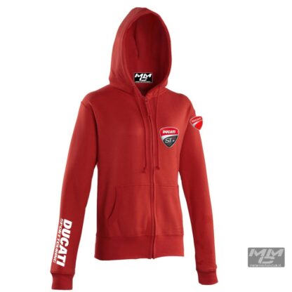 ST-Ducati Zoodie Rood-lady