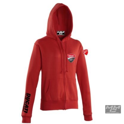 ST-Ducati Zoodie Rood-lady