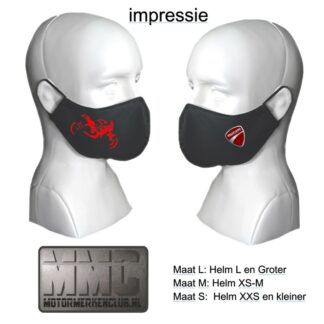 Ducati Monster EVO mondkapje-mondmasker rood