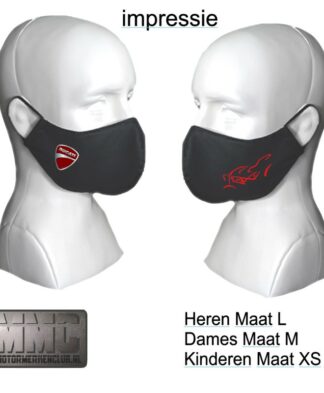 Ducati Monster mondkapje-mondmasker rood